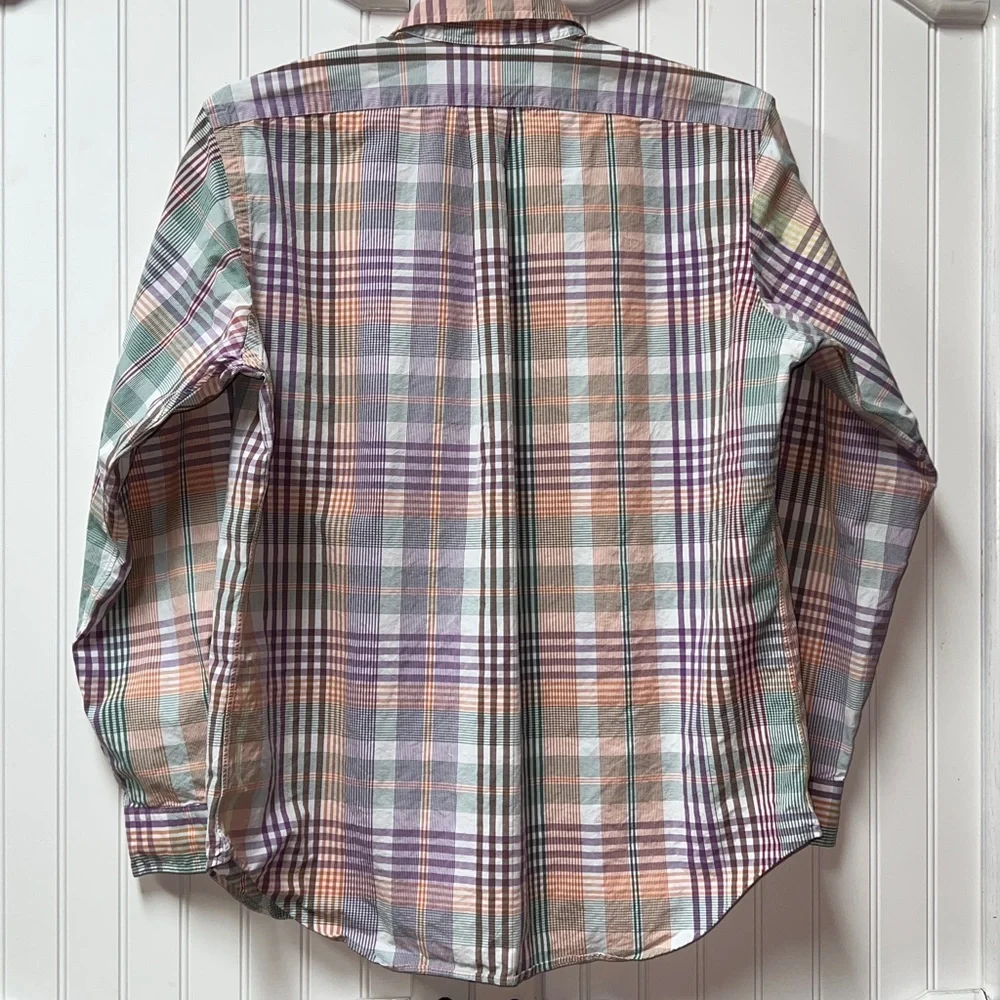 Polo Ralph Lauren Plaid L/S Shirt M Classic Fit